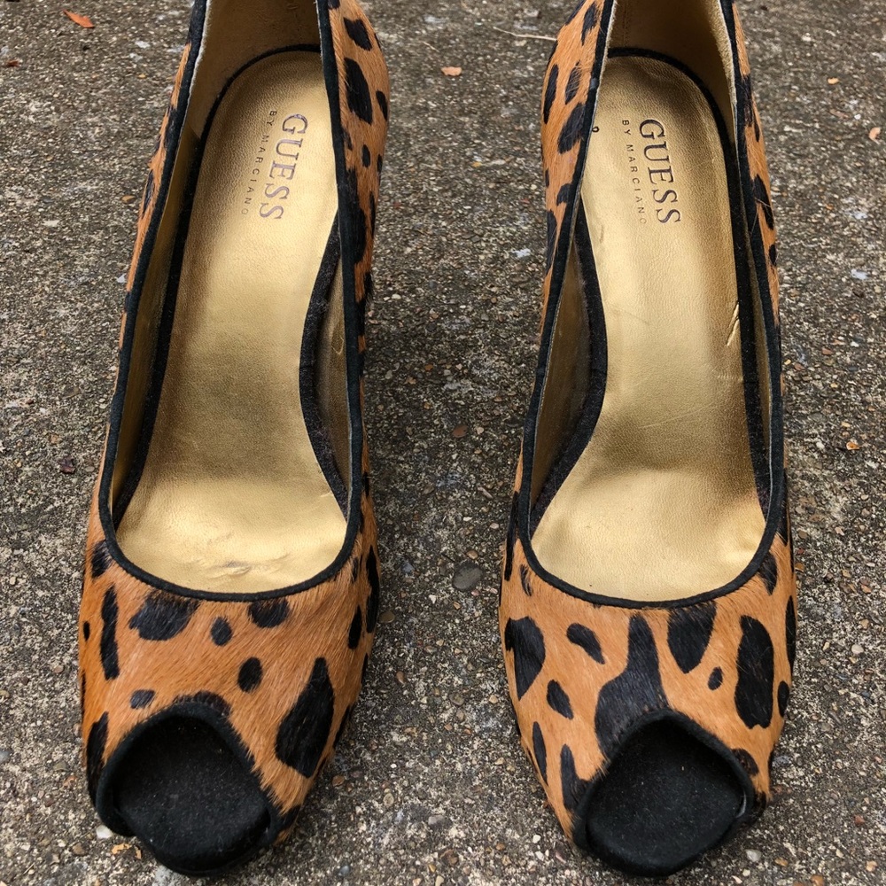 Animal print shoes